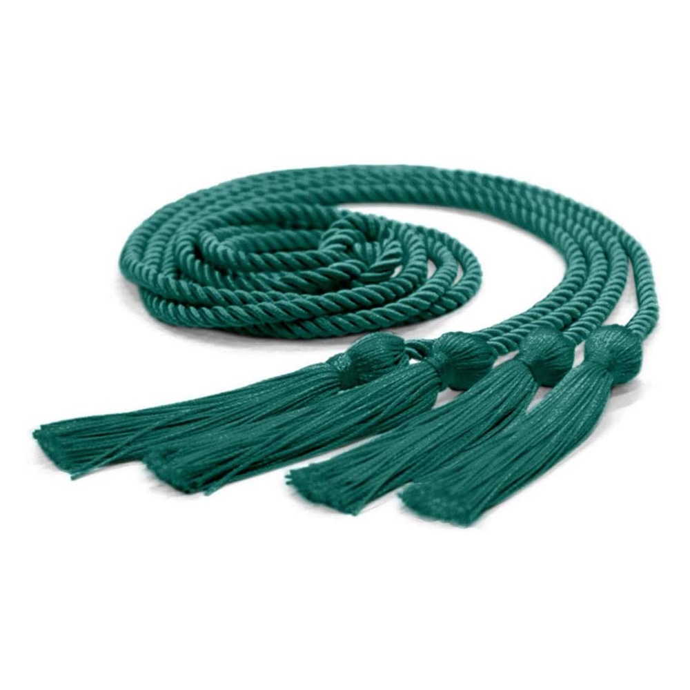 Endea Graduation tassel Double Honor Cord (Emerald Green) wholesale
